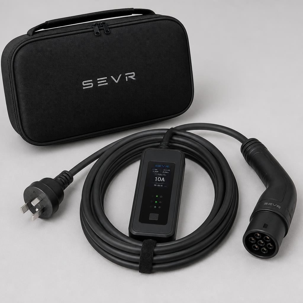 SEVR 10A Portable Charger home EV charger